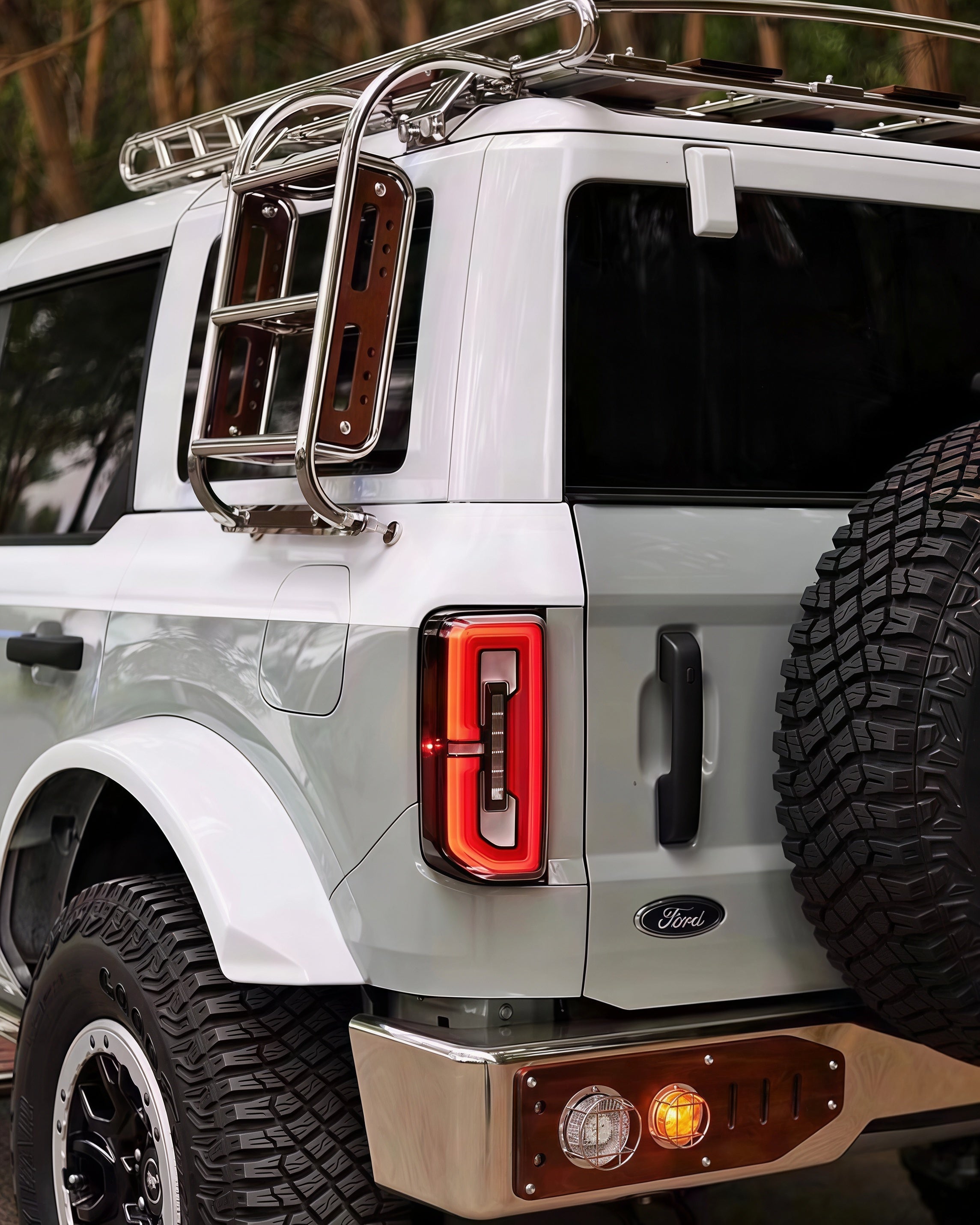 Retro Chrome Exterior Kit for Ford Bronco (2020–2025)
