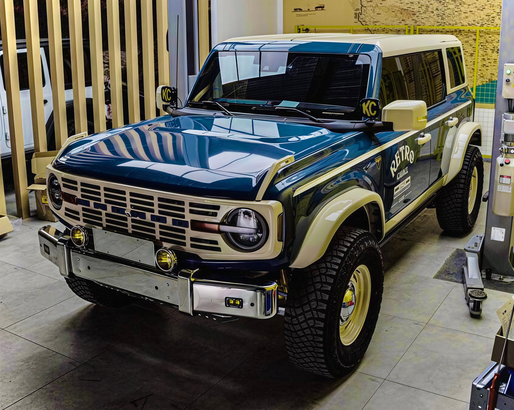 Retro Chrome Exterior Kit for Ford Bronco (2020–2025)
