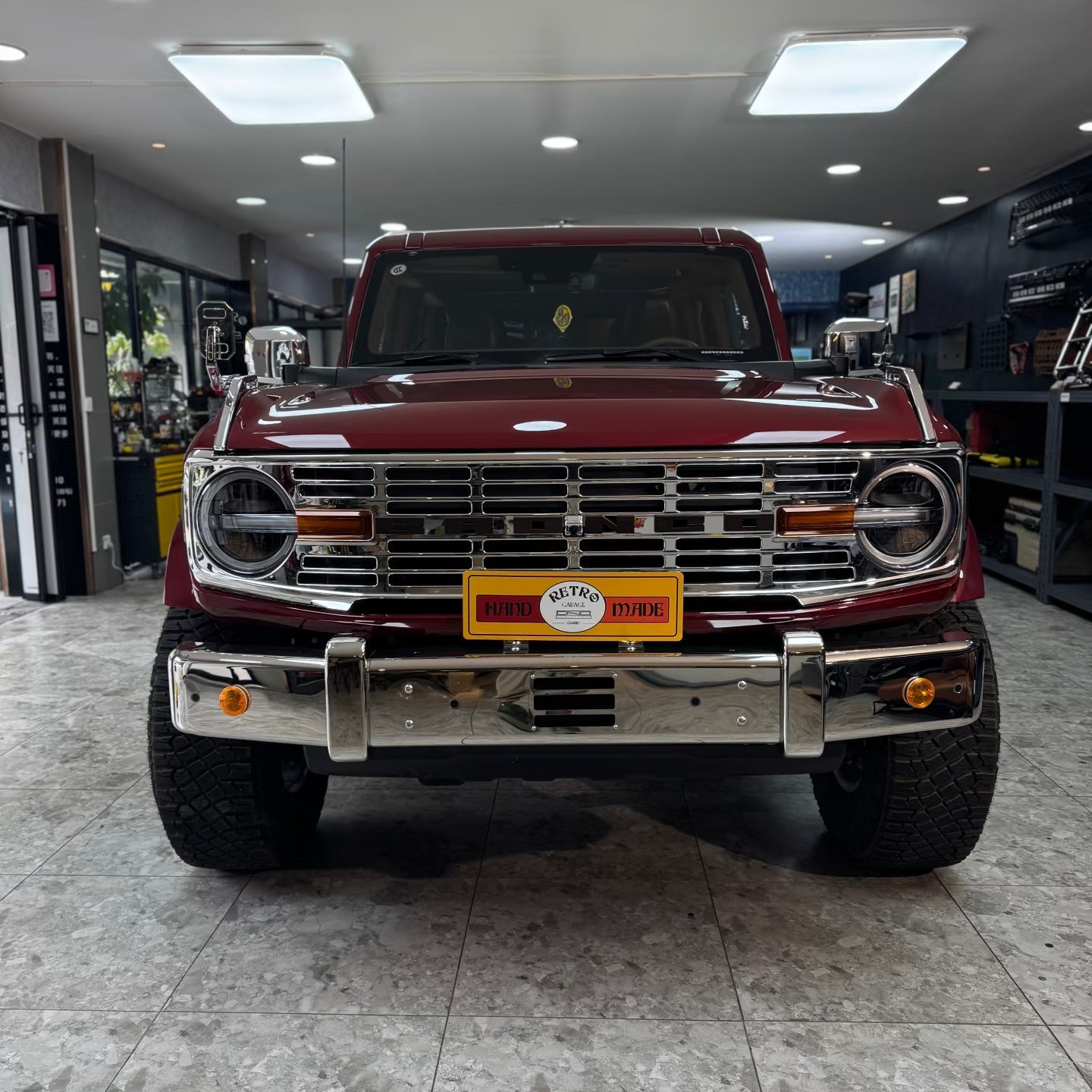 Retro Chrome Exterior Kit for Ford Bronco (2020–2025)