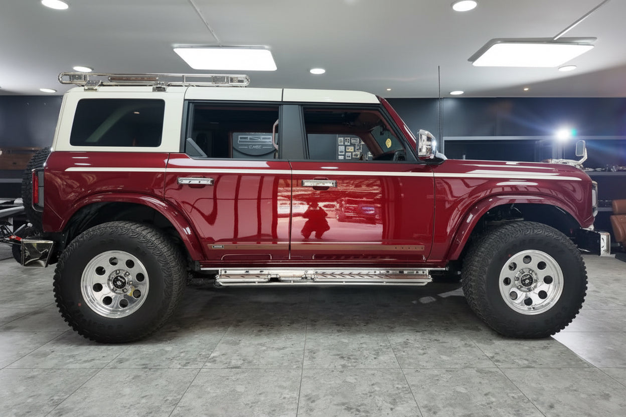 Retro Chrome Exterior Kit for Ford Bronco (2020–2025)