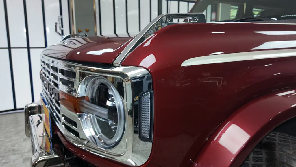 Retro Chrome Exterior Kit for Ford Bronco (2020–2025)