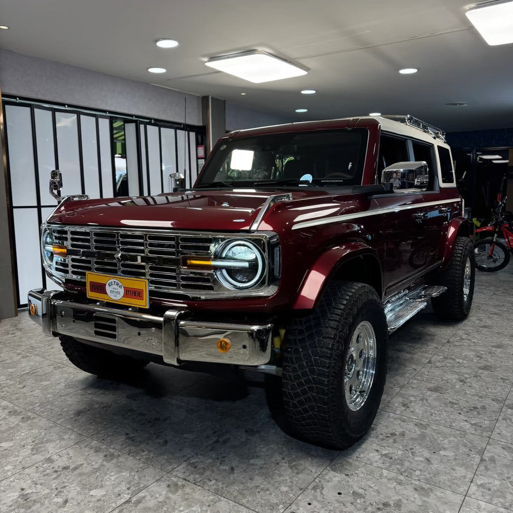 Retro Chrome Exterior Kit for Ford Bronco (2020–2025)