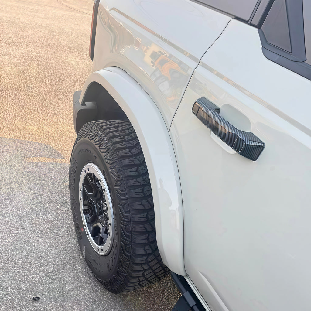 Bronco Paint-Ready Slim Square Fender Flares for Heritage / Everglades / Stroppe Edition (2020-2025)