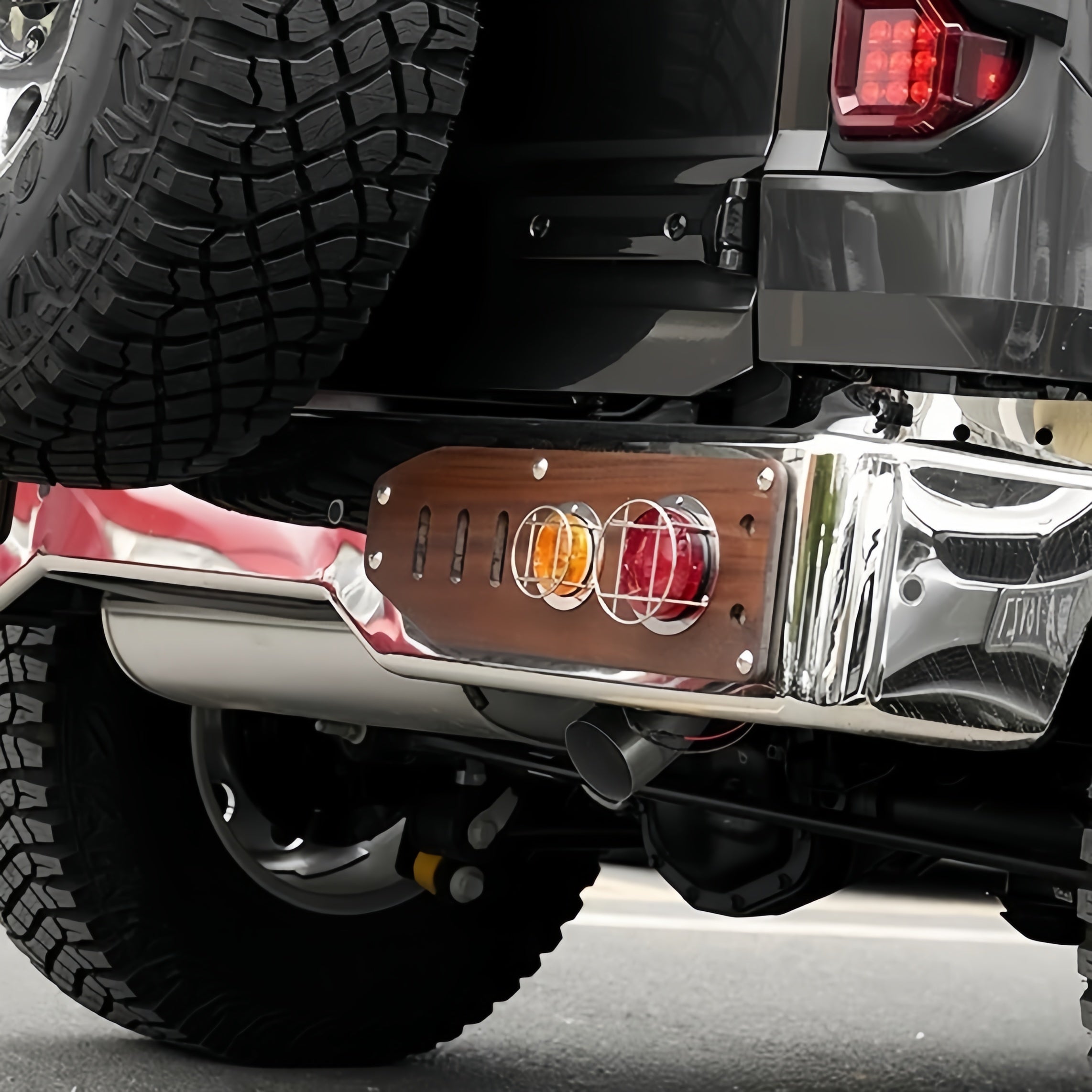 Retro Chrome Exterior Kit for Ford Bronco (2020–2025)