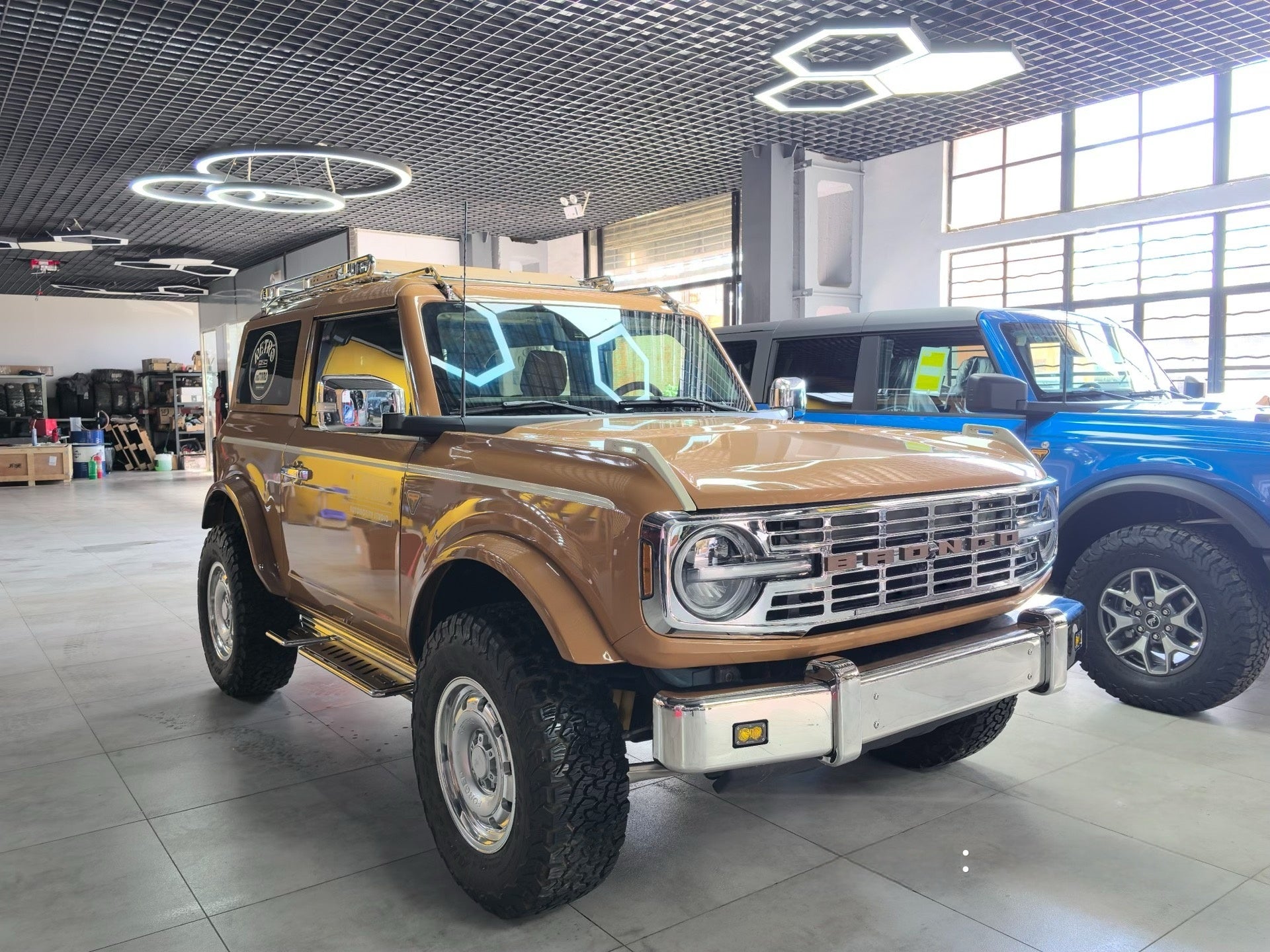 Retro Chrome Exterior Kit for Ford Bronco (2020–2025)