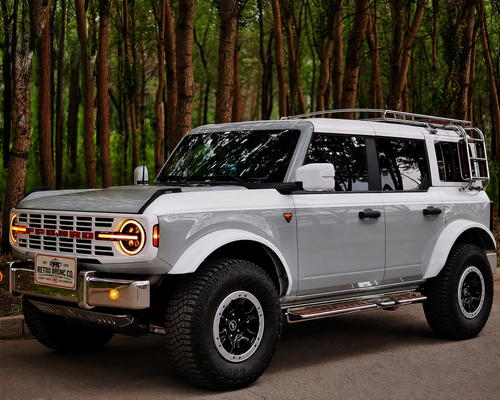 Retro Chrome Exterior Kit for Ford Bronco (2020–2025)